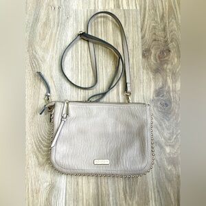 Jessica Simpson Studded Taupe Crossbody Bag